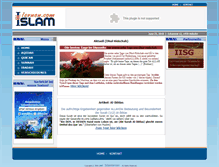 Tablet Screenshot of islamlernen.com
